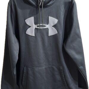 Black and Gray UA Hoodie